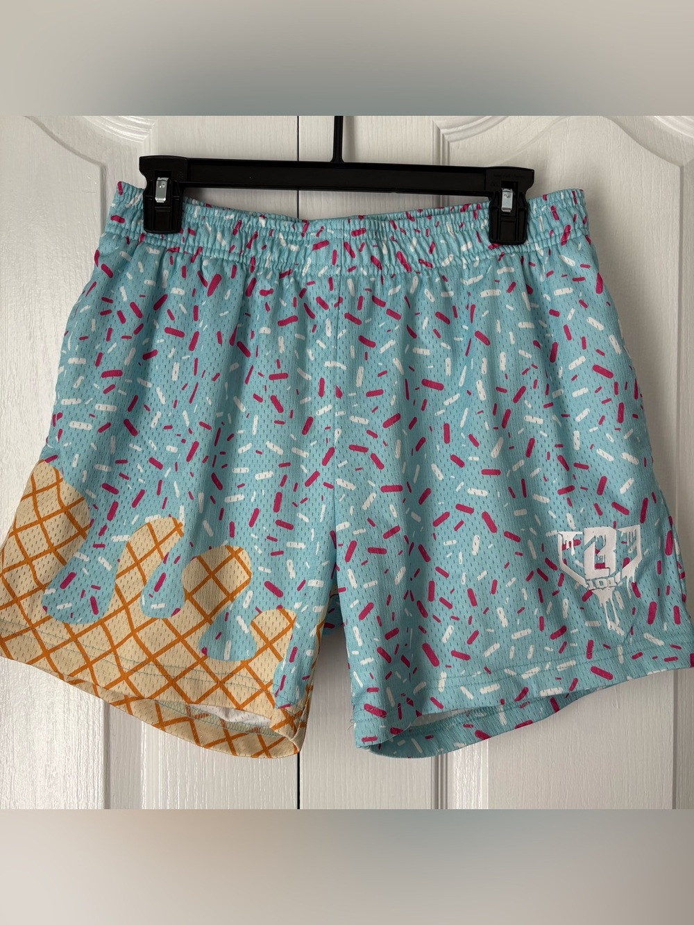 Baseball Lifestyle 101 Ice Cream Shorts, S 💙